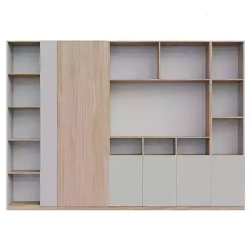 Modern Wall Unit - Minimalist Media Console
