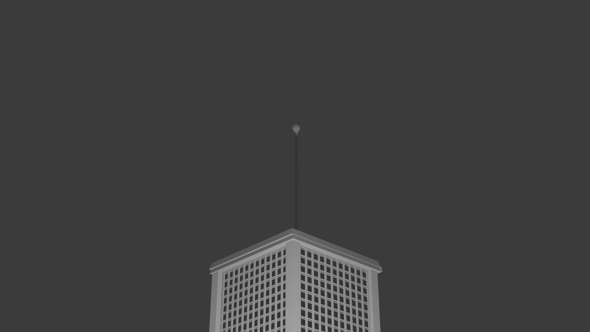 skyscraper model 3D model_1