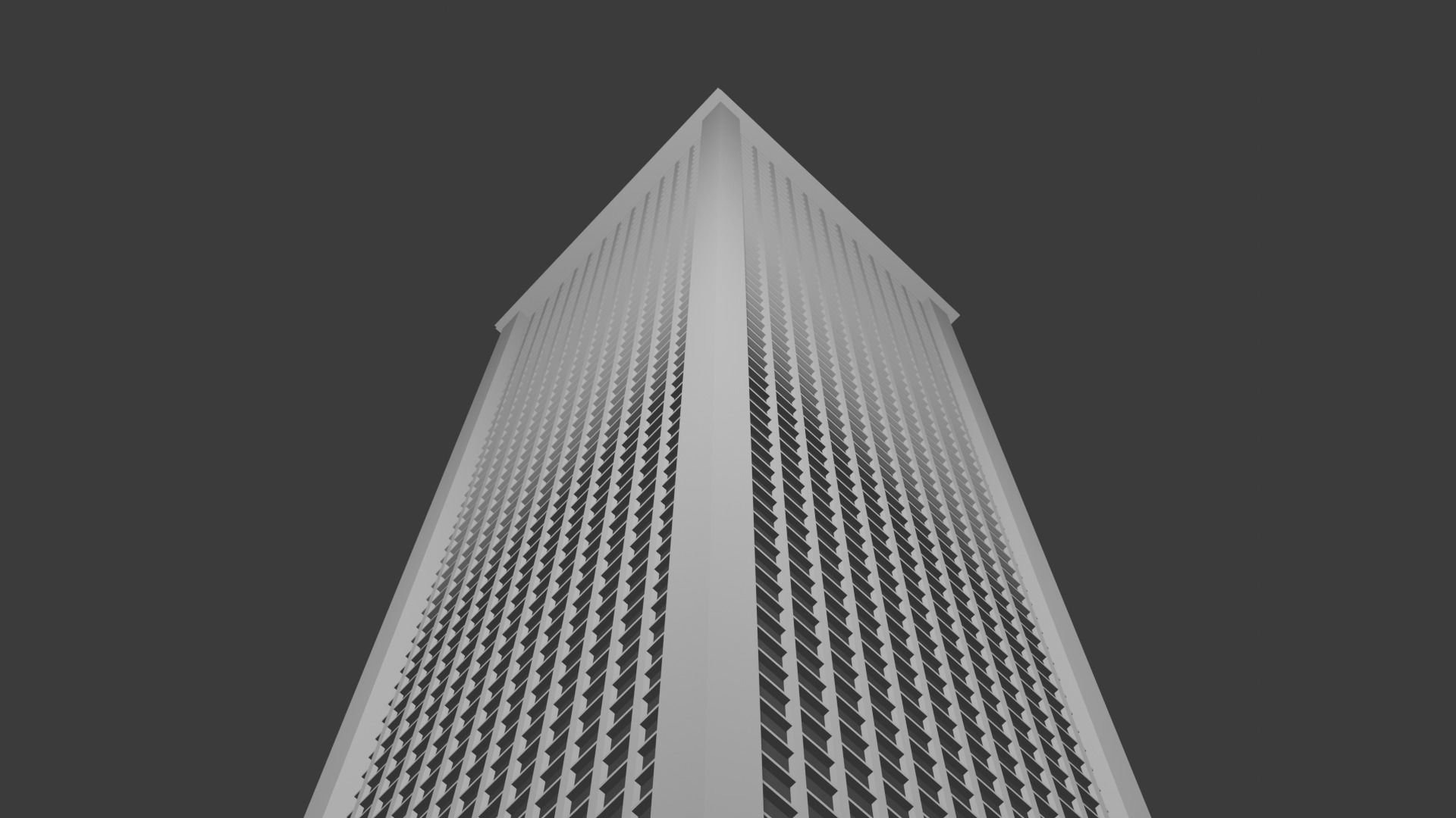 skyscraper model 3D model_3