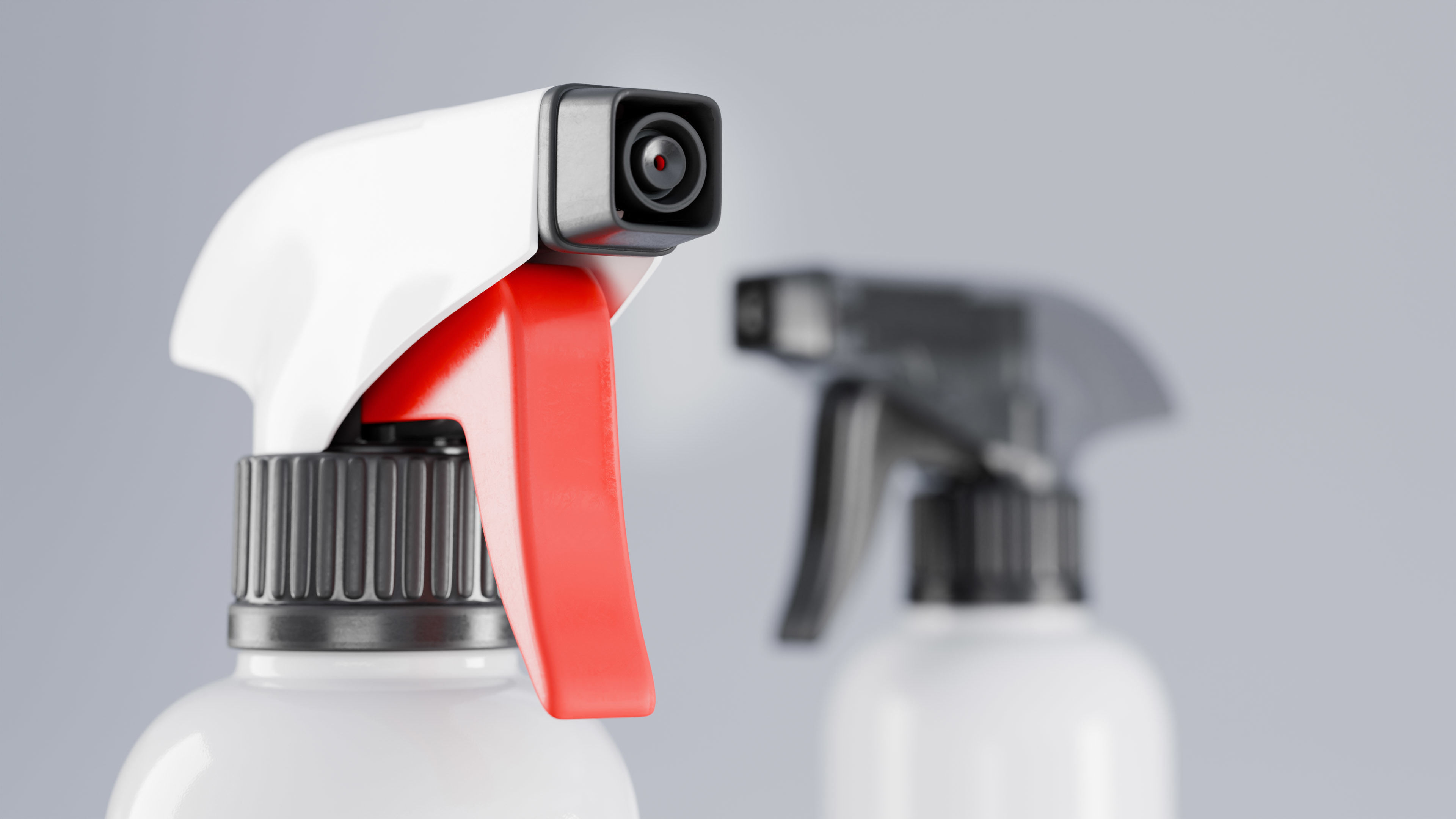 Plastic Spray Bottle - Hand Sanitizer atomizer 3D model_7