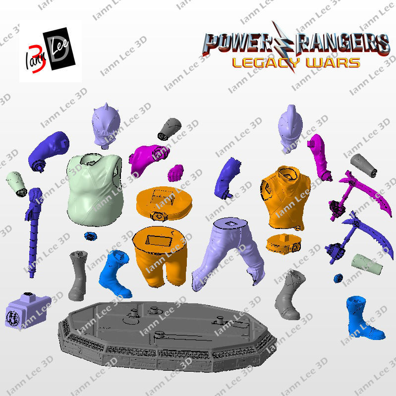 Bulk Skull Power Rangers 3D print model_5