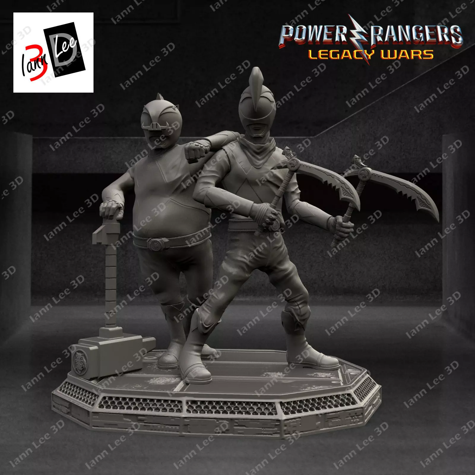 Bulk Skull Power Rangers 3D print model_0