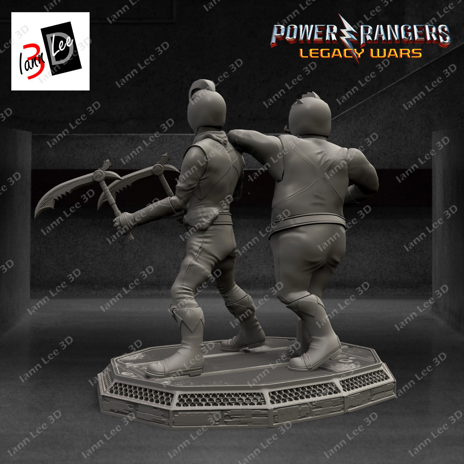 Bulk Skull Power Rangers 3D print model_3