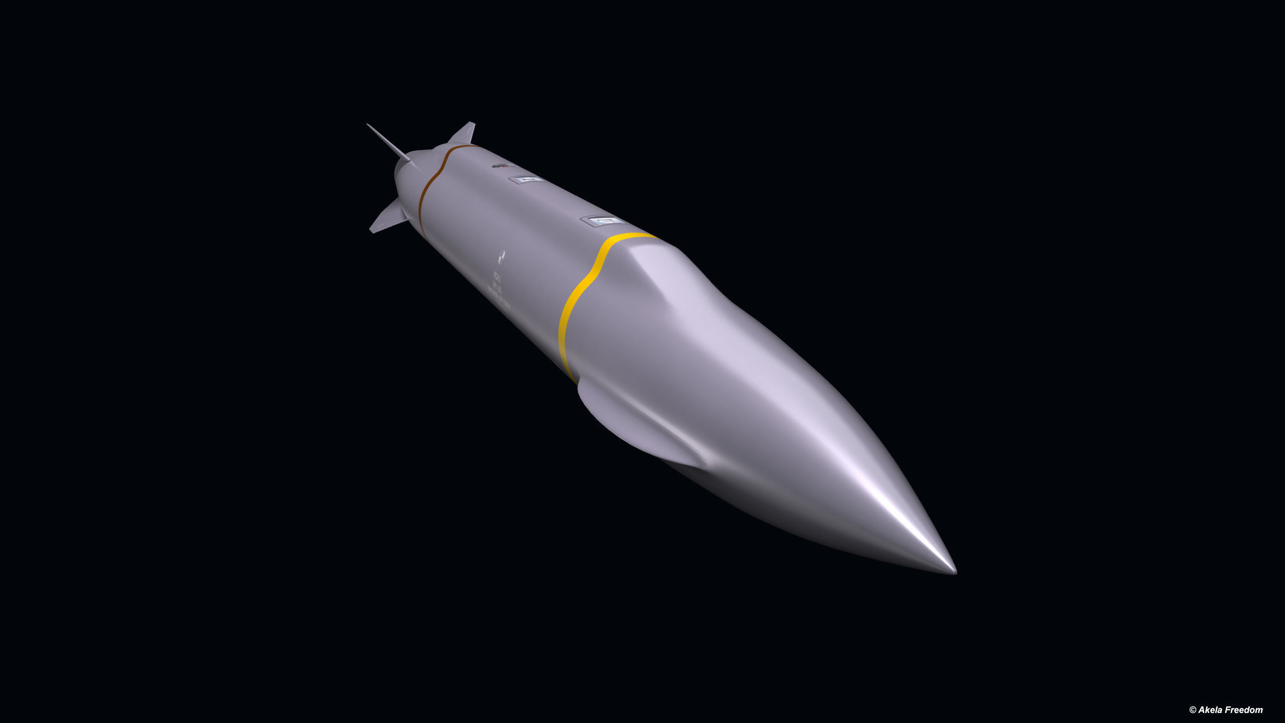 Mako Missile 3D model_6