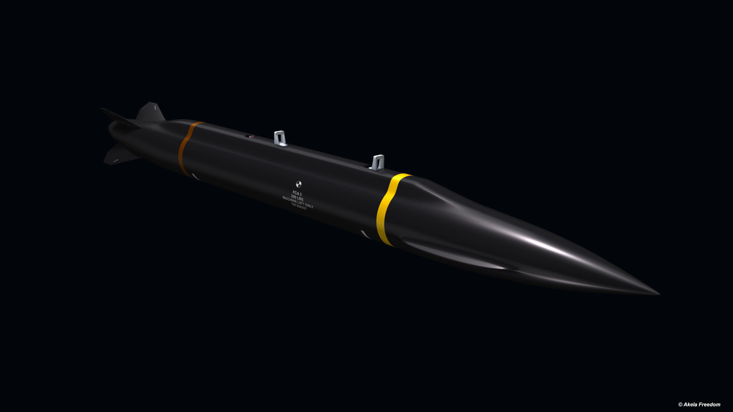Mako Missile 3D model_1