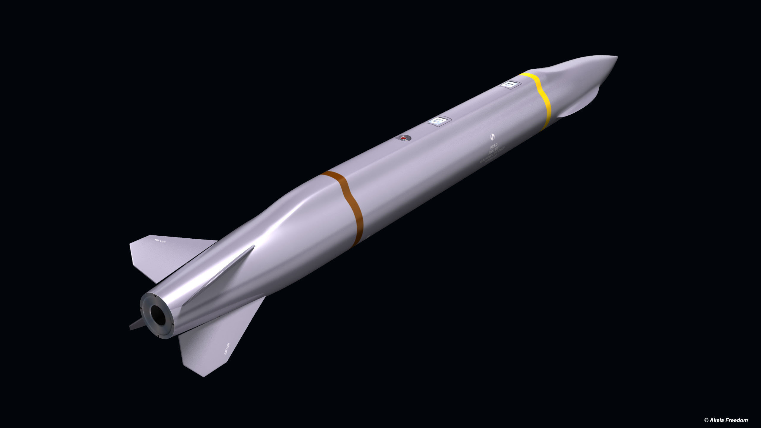 Mako Missile 3D model_5