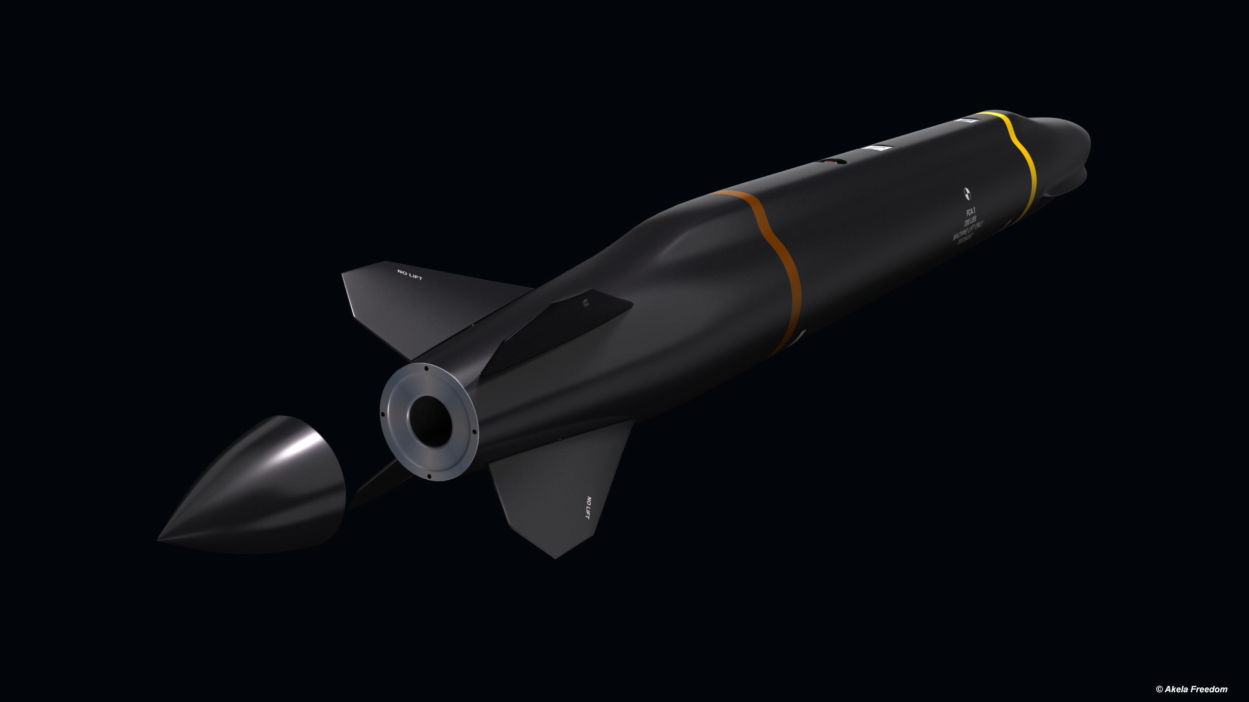 Mako Missile 3D model_4