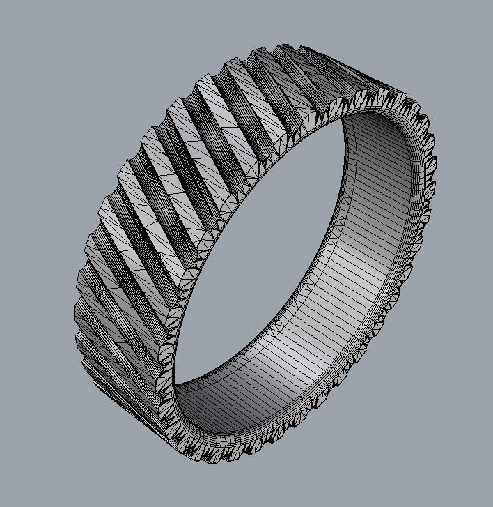 Wedding Bands 3D print model_16