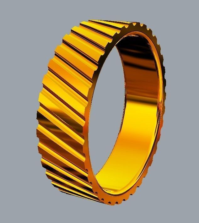 Wedding Bands 3D print model_13
