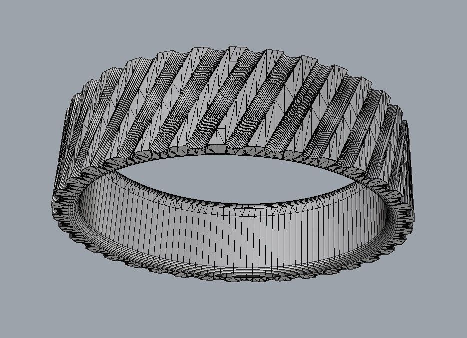 Wedding Bands 3D print model_14