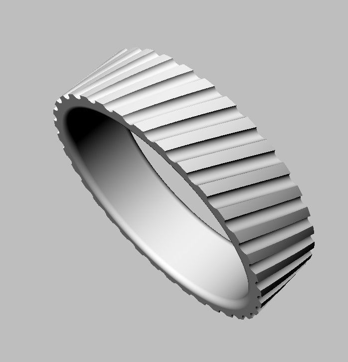 Wedding Bands 3D print model_20