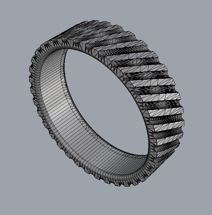 Wedding Bands 3D print model_15