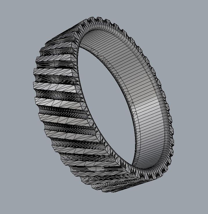 Wedding Bands 3D print model_17