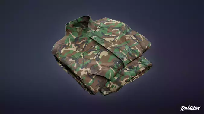 MILITARY - Military Clothes 01 - LOW POLY
