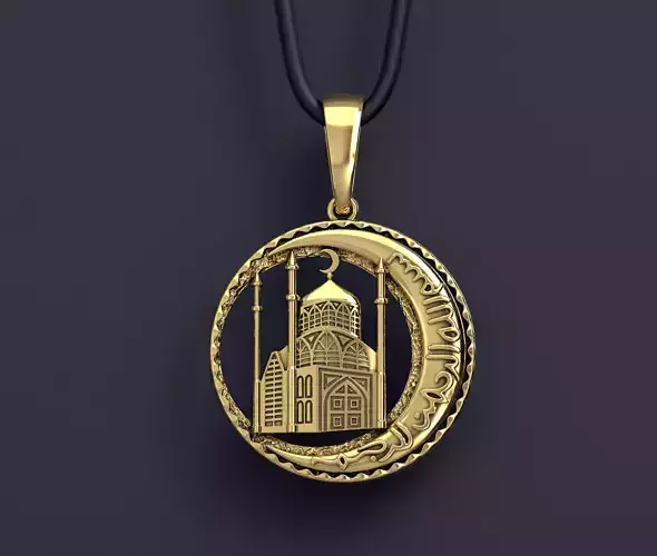 THE MOSQUE PENDANT 2 Printable Model
