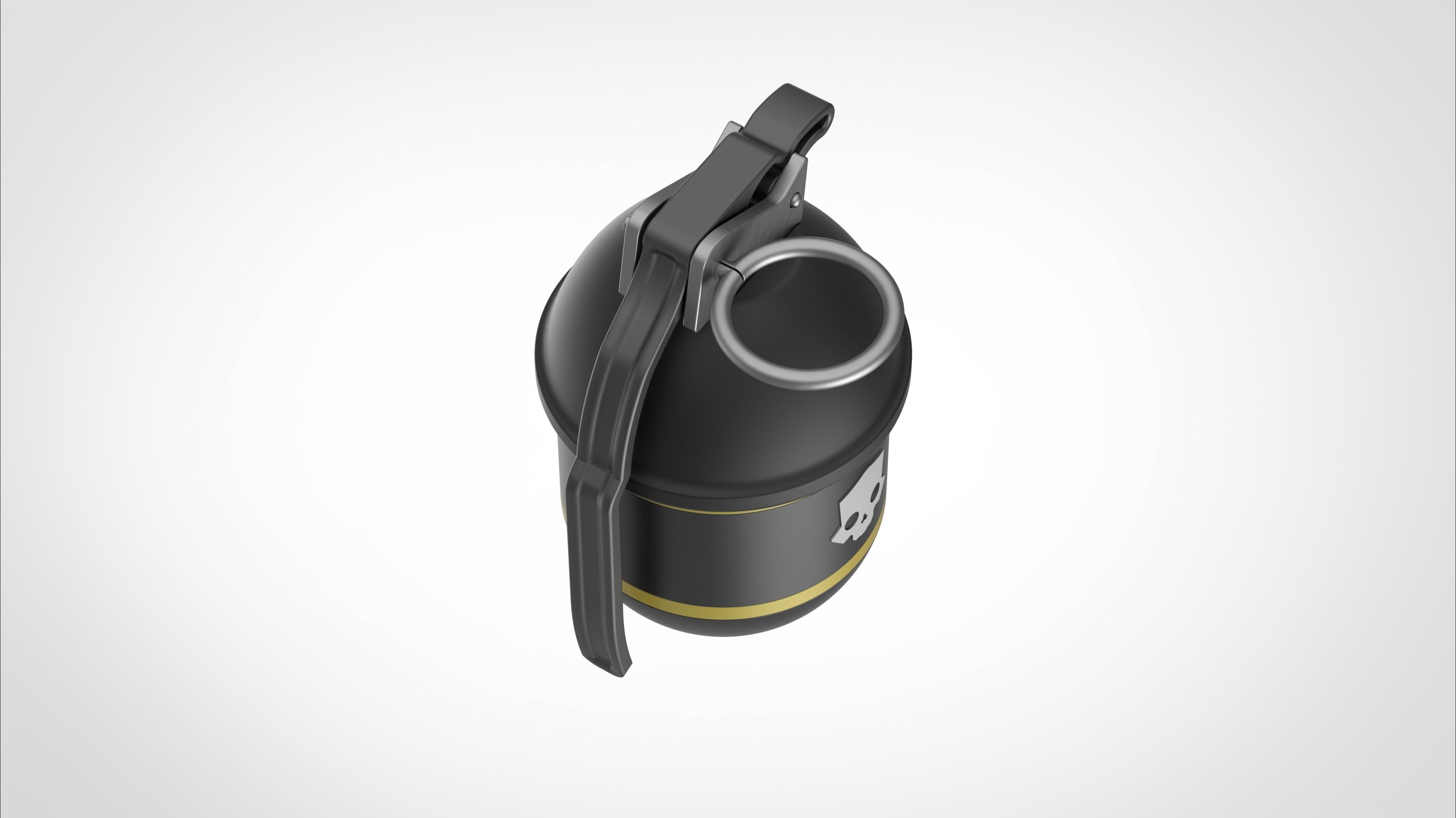 Grenade G-6 Frag from the Helldivers 2 3D print model_13