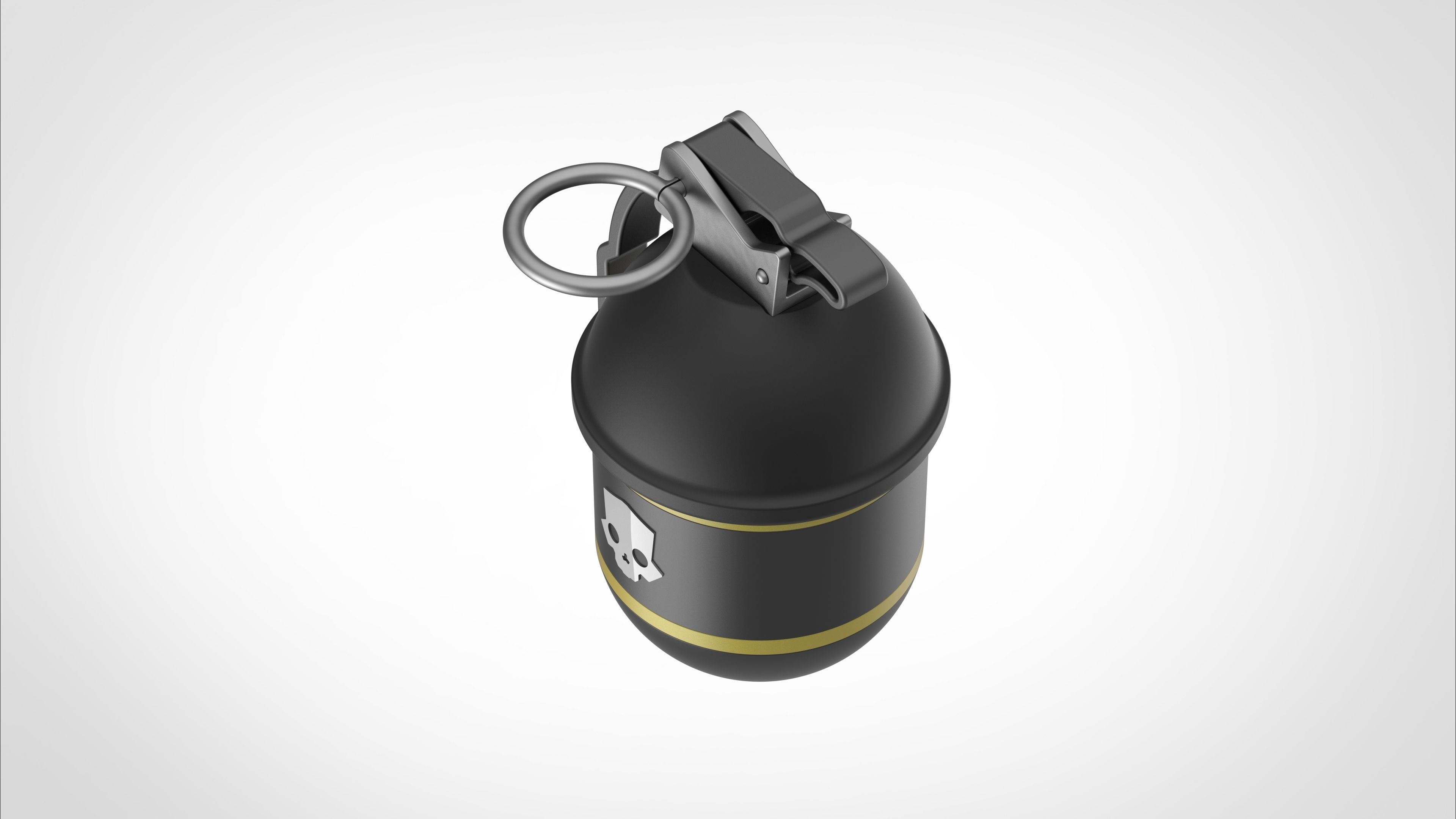 Grenade G-6 Frag from the Helldivers 2 3D print model_12