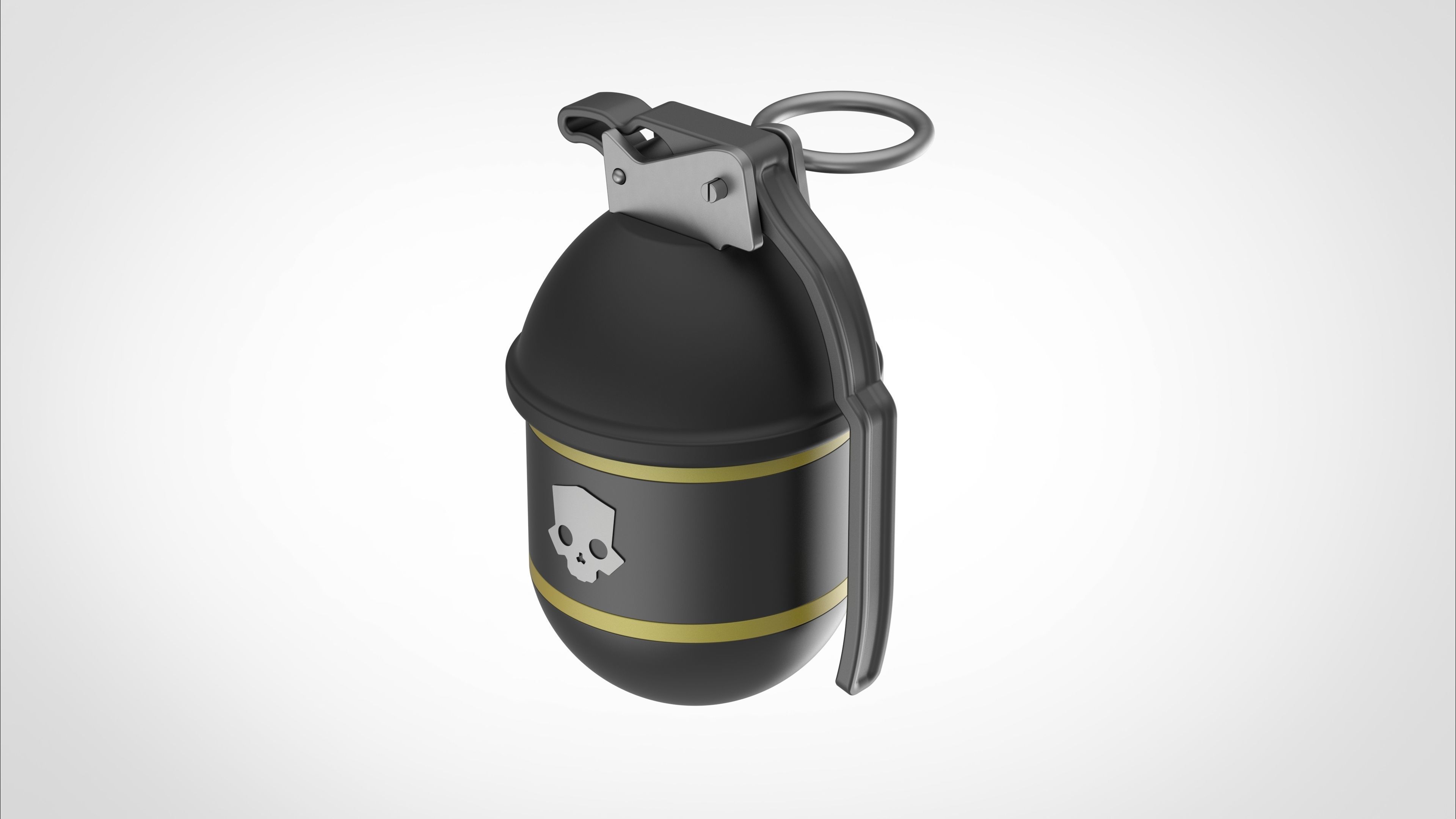 Grenade G-6 Frag from the Helldivers 2 3D print model_2