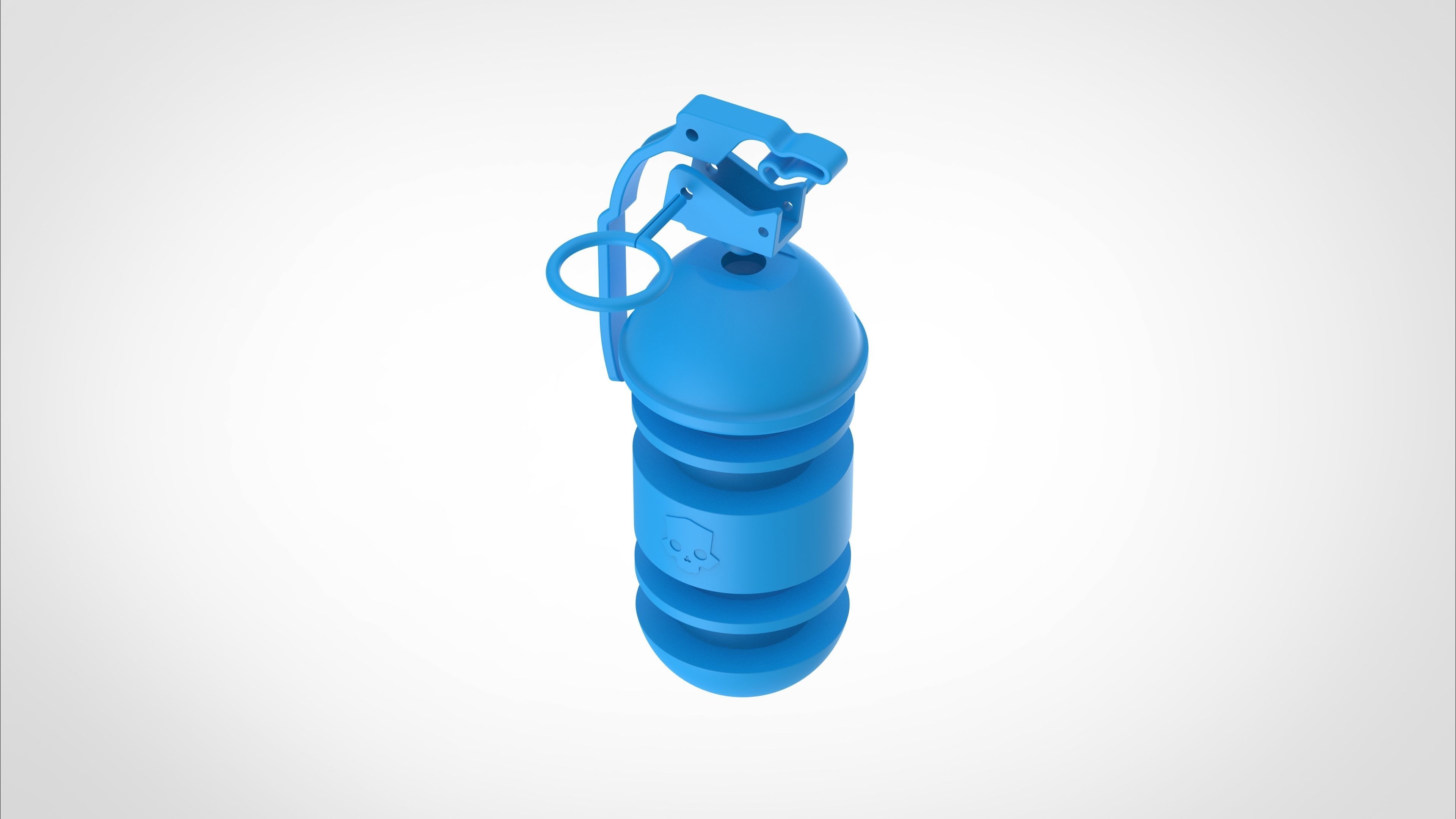 Grenade G-6 Frag from the Helldivers 2 3D print model_44