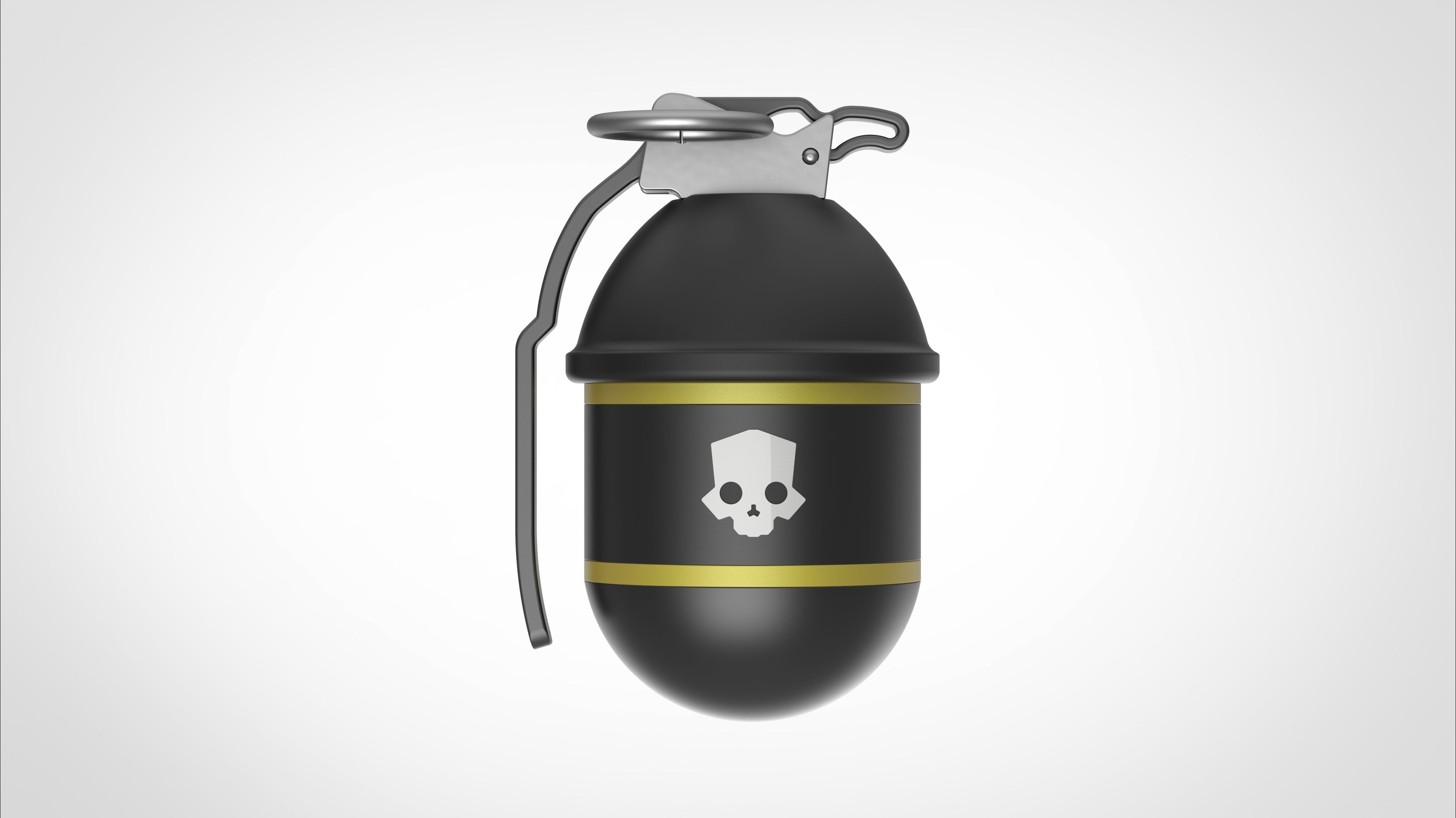 Grenade G-6 Frag from the Helldivers 2 3D print model_5