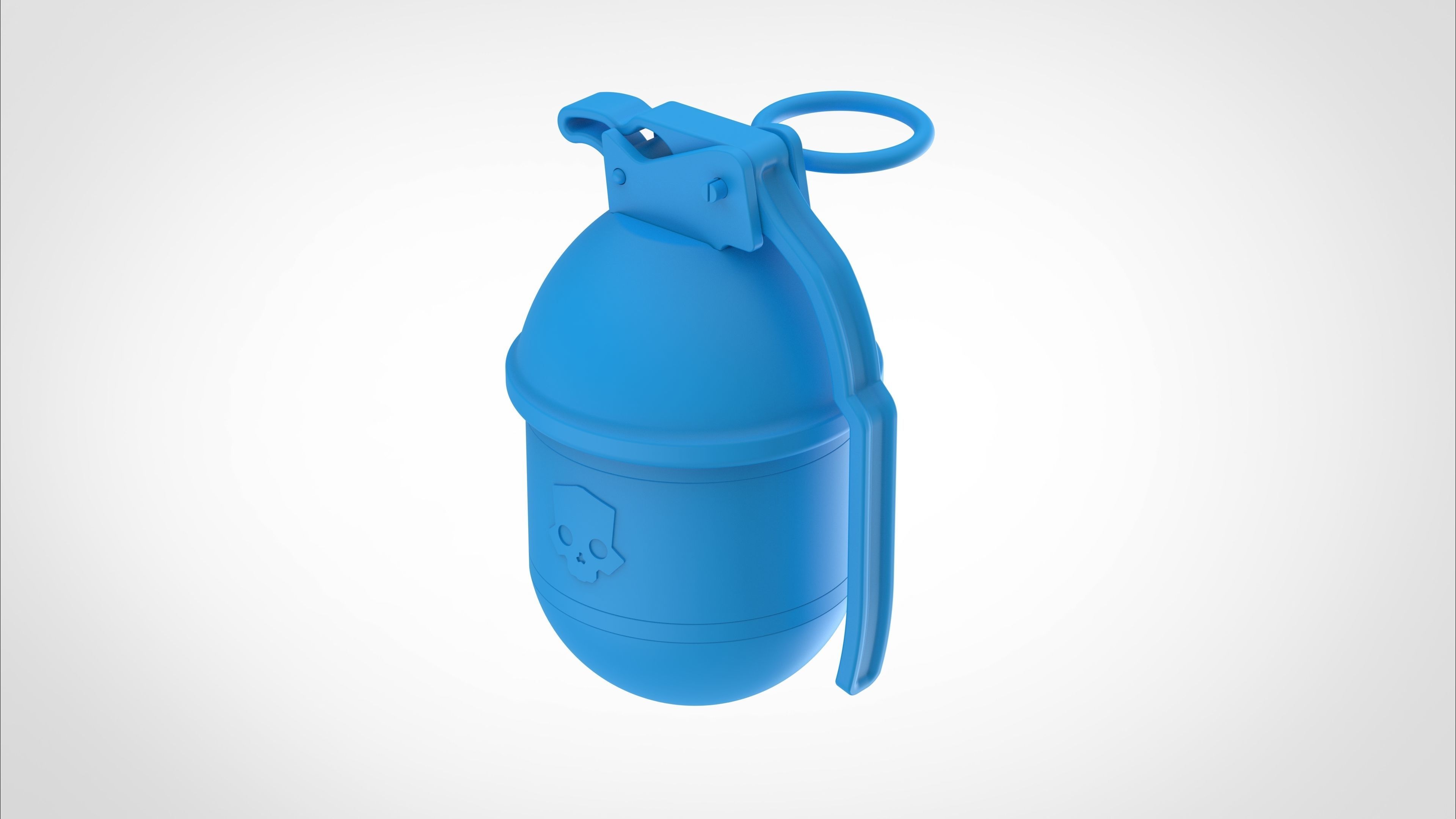 Grenade G-6 Frag from the Helldivers 2 3D print model_21