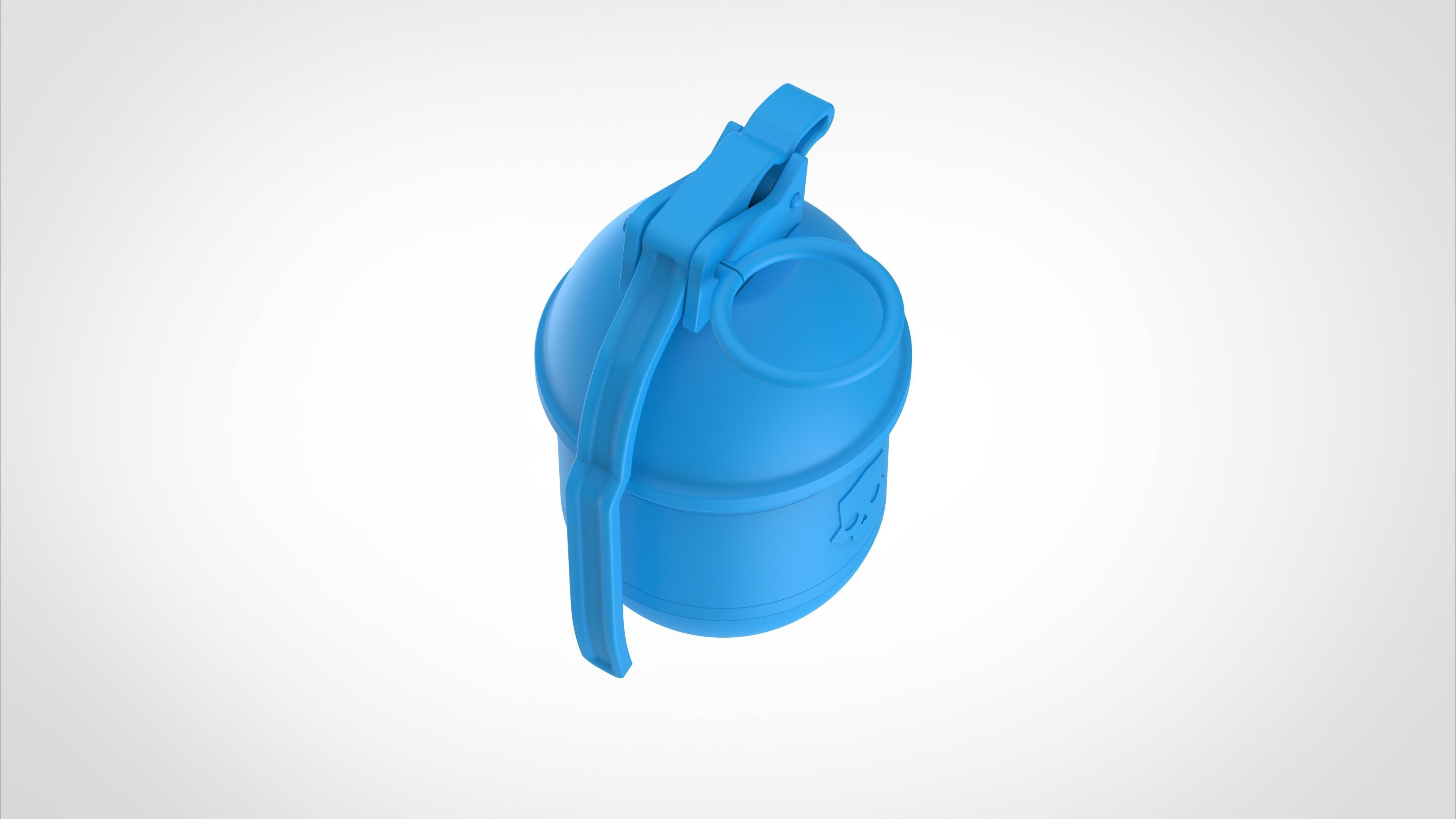 Grenade G-6 Frag from the Helldivers 2 3D print model_32