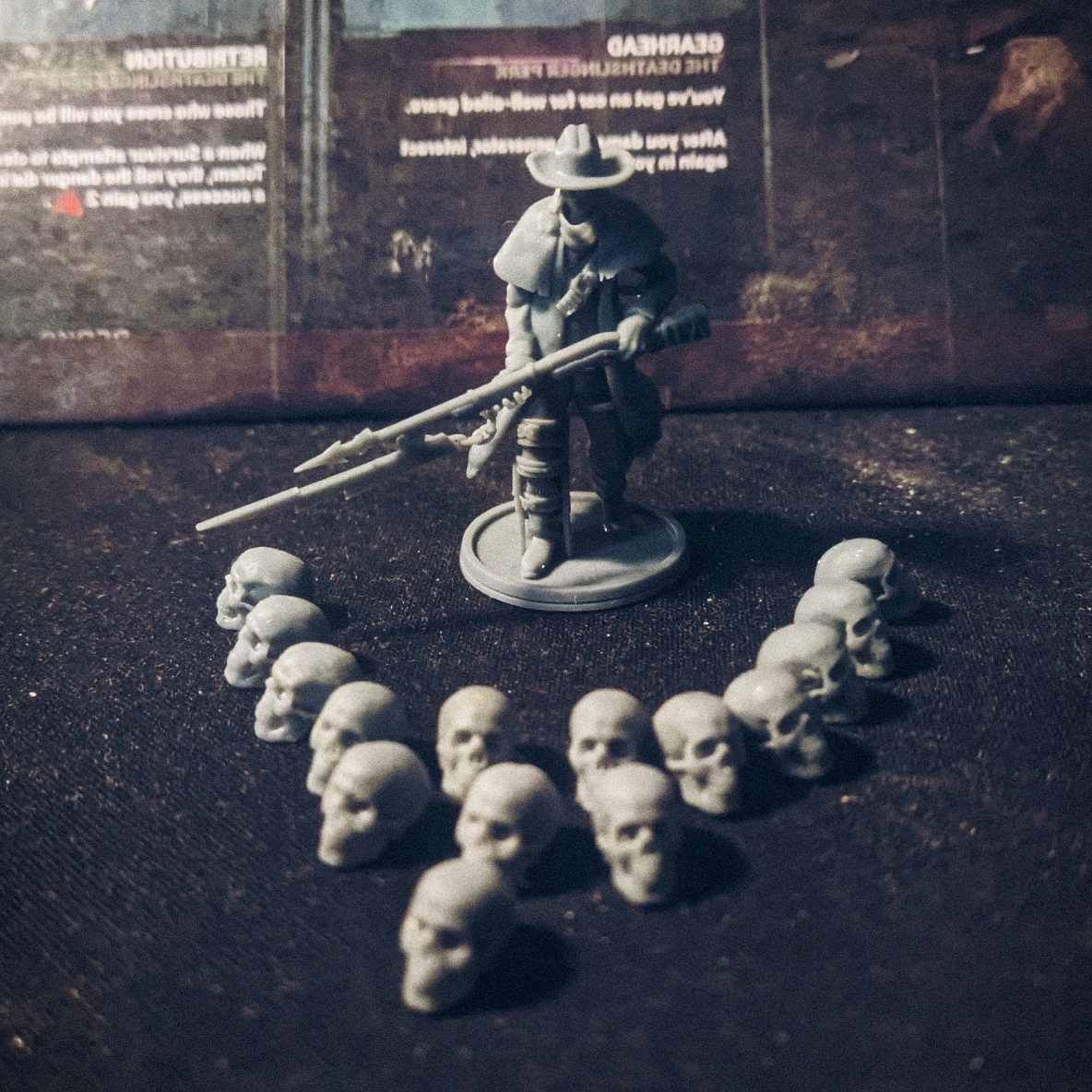 Deathslinger - Dead by Daylight Board Game Custom Miniature 3D print model_6