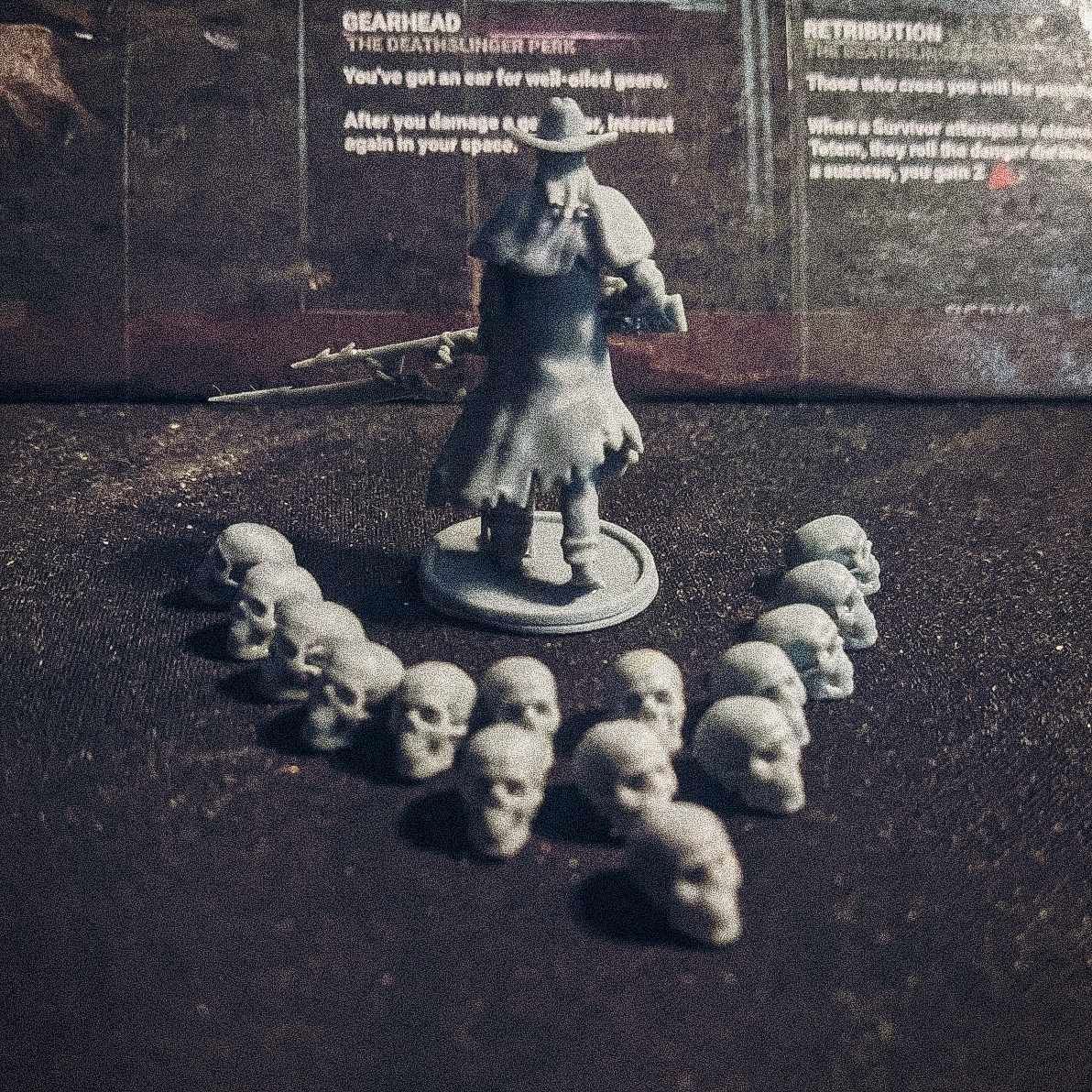 Deathslinger - Dead by Daylight Board Game Custom Miniature 3D print model_5