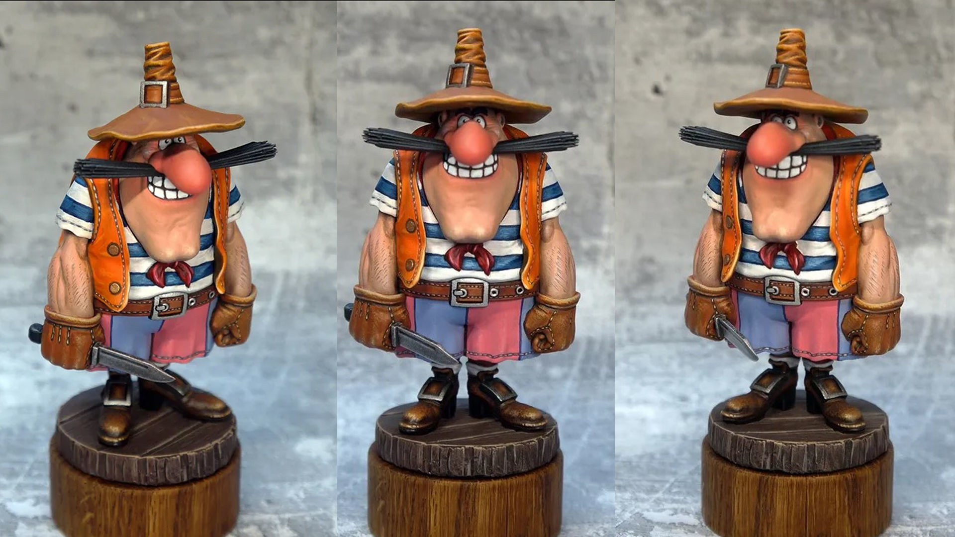 Black Dog for 3D printing 2nd version of STL 3D print model_1