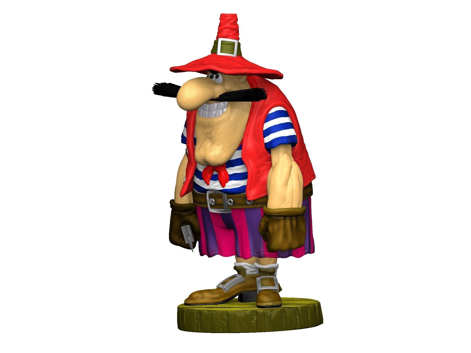 Black Dog for 3D printing 2nd version of STL 3D print model_30