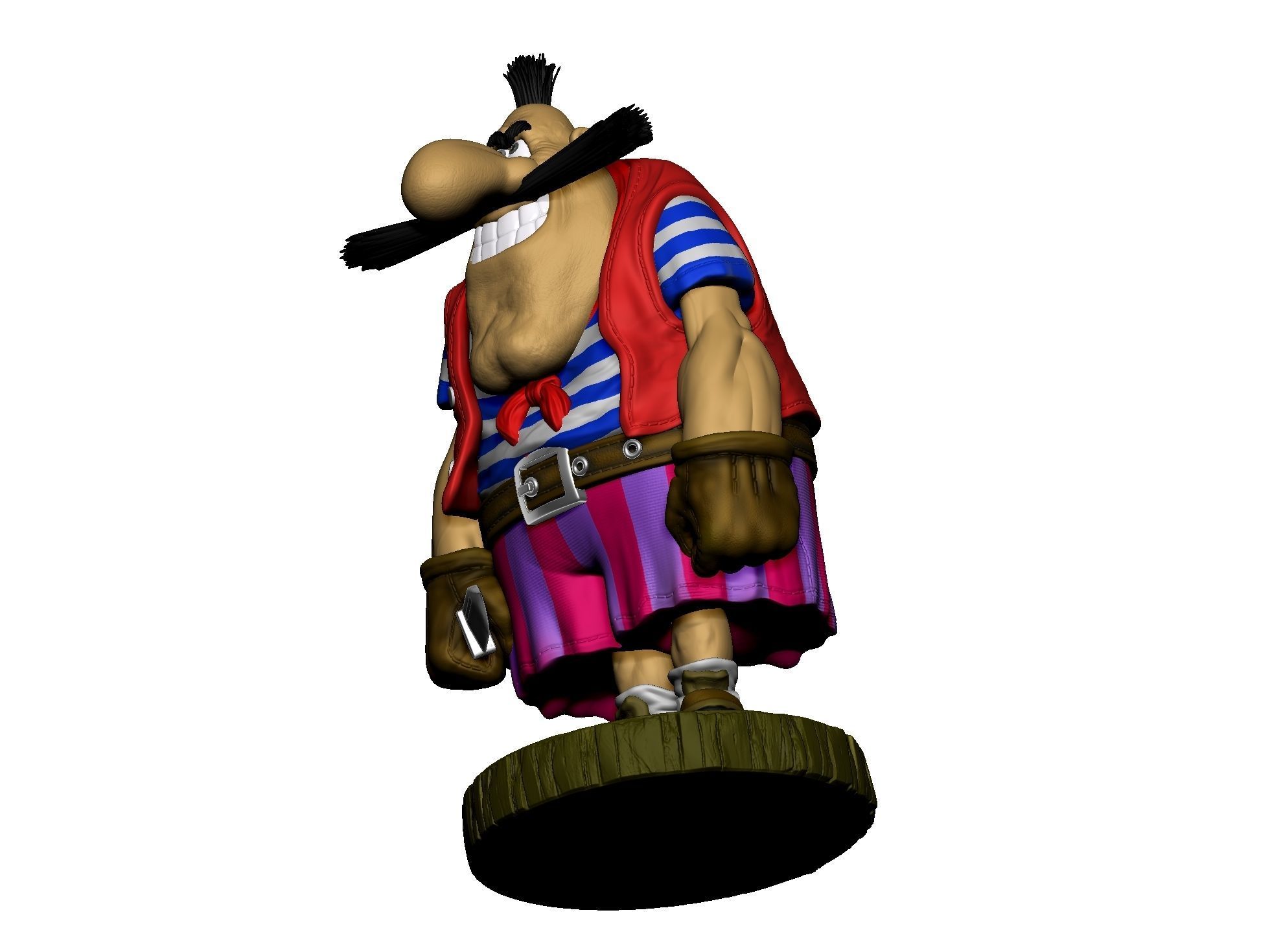 Black Dog for 3D printing 2nd version of STL 3D print model_19