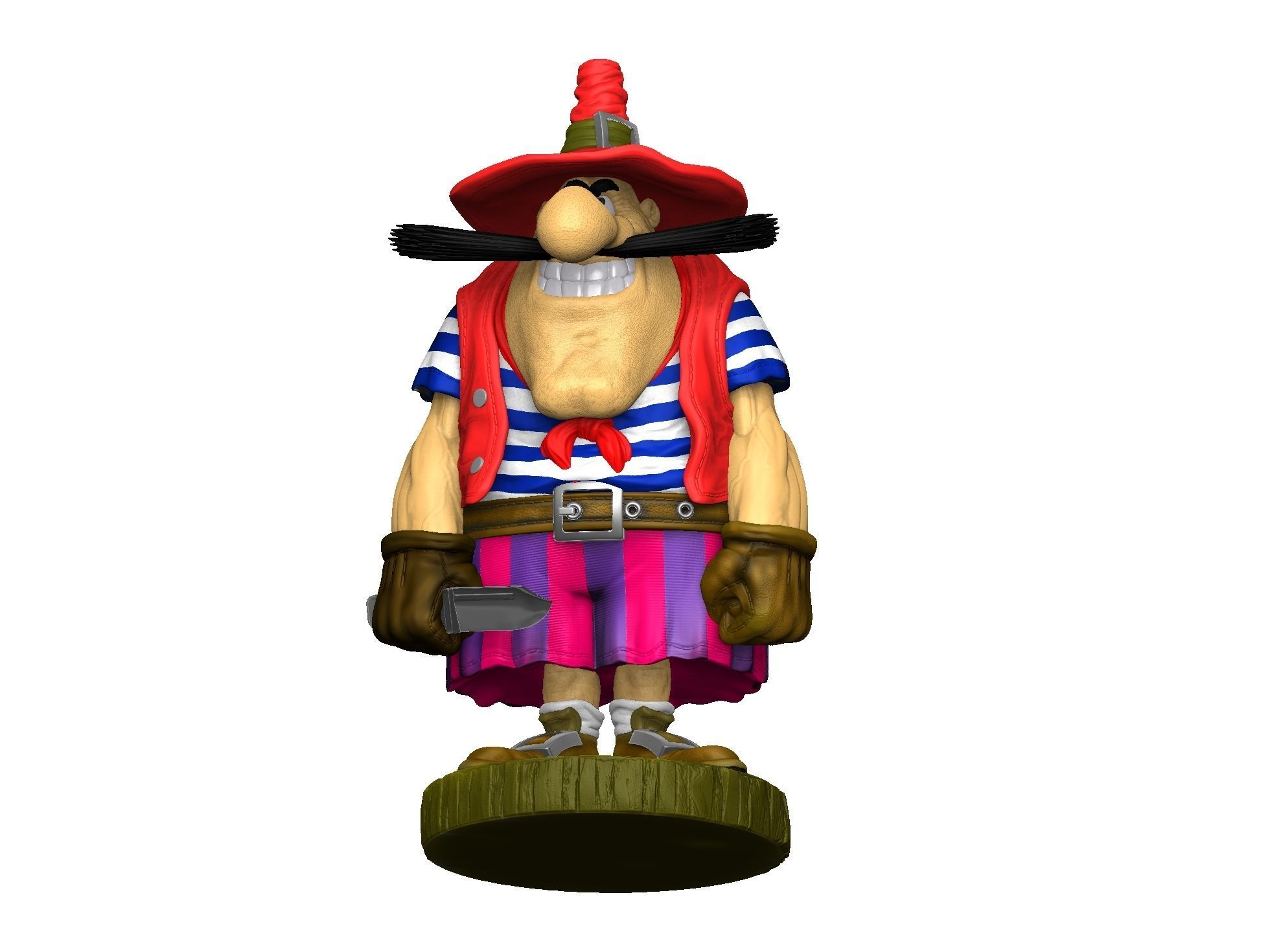 Black Dog for 3D printing 2nd version of STL 3D print model_10