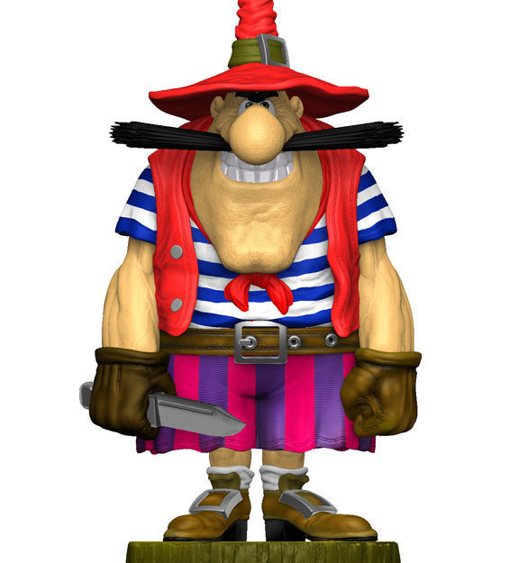 Black Dog for 3D printing 2nd version of STL 3D print model_7