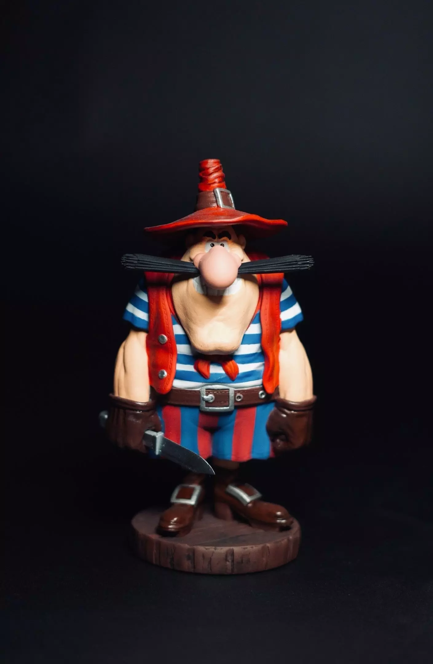 Black Dog for 3D printing 2nd version of STL 3D print model_0