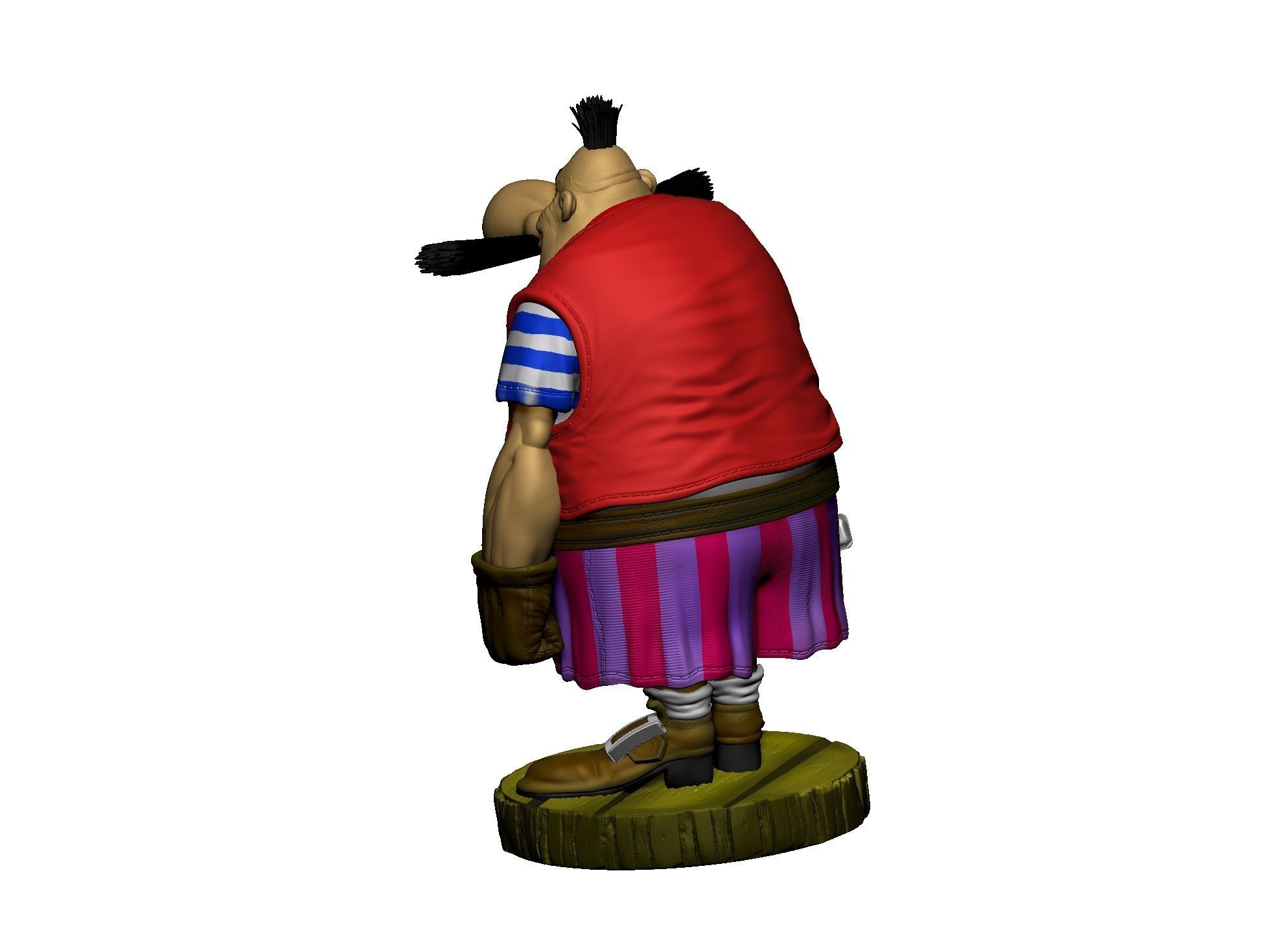 Black Dog for 3D printing 2nd version of STL 3D print model_18