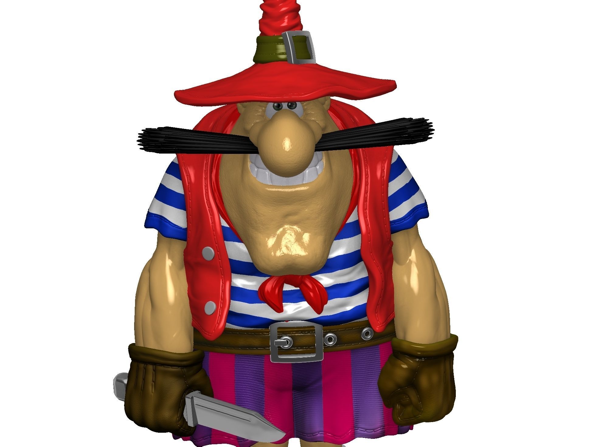 Black Dog for 3D printing 2nd version of STL 3D print model_11