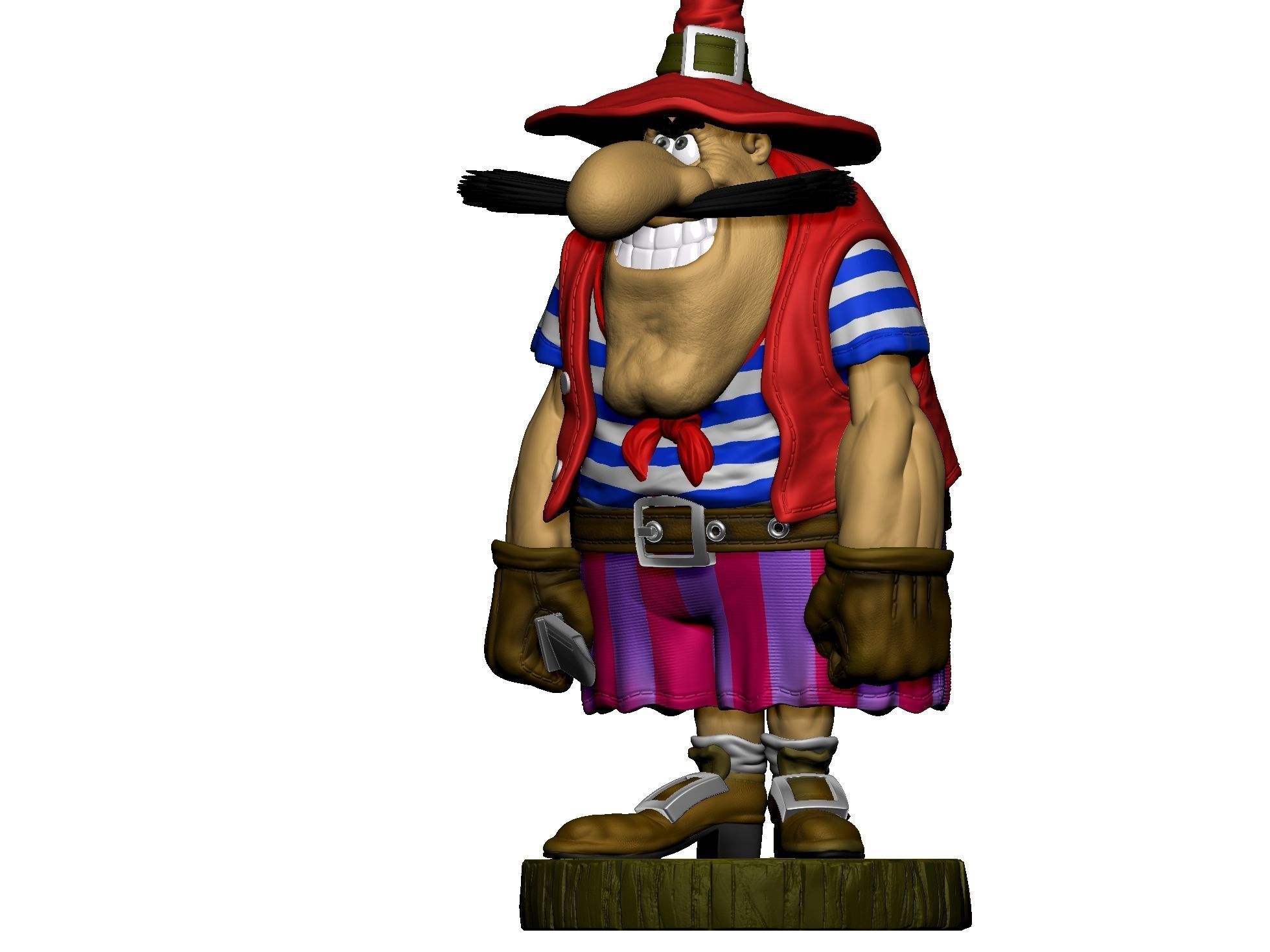 Black Dog for 3D printing 2nd version of STL 3D print model_12