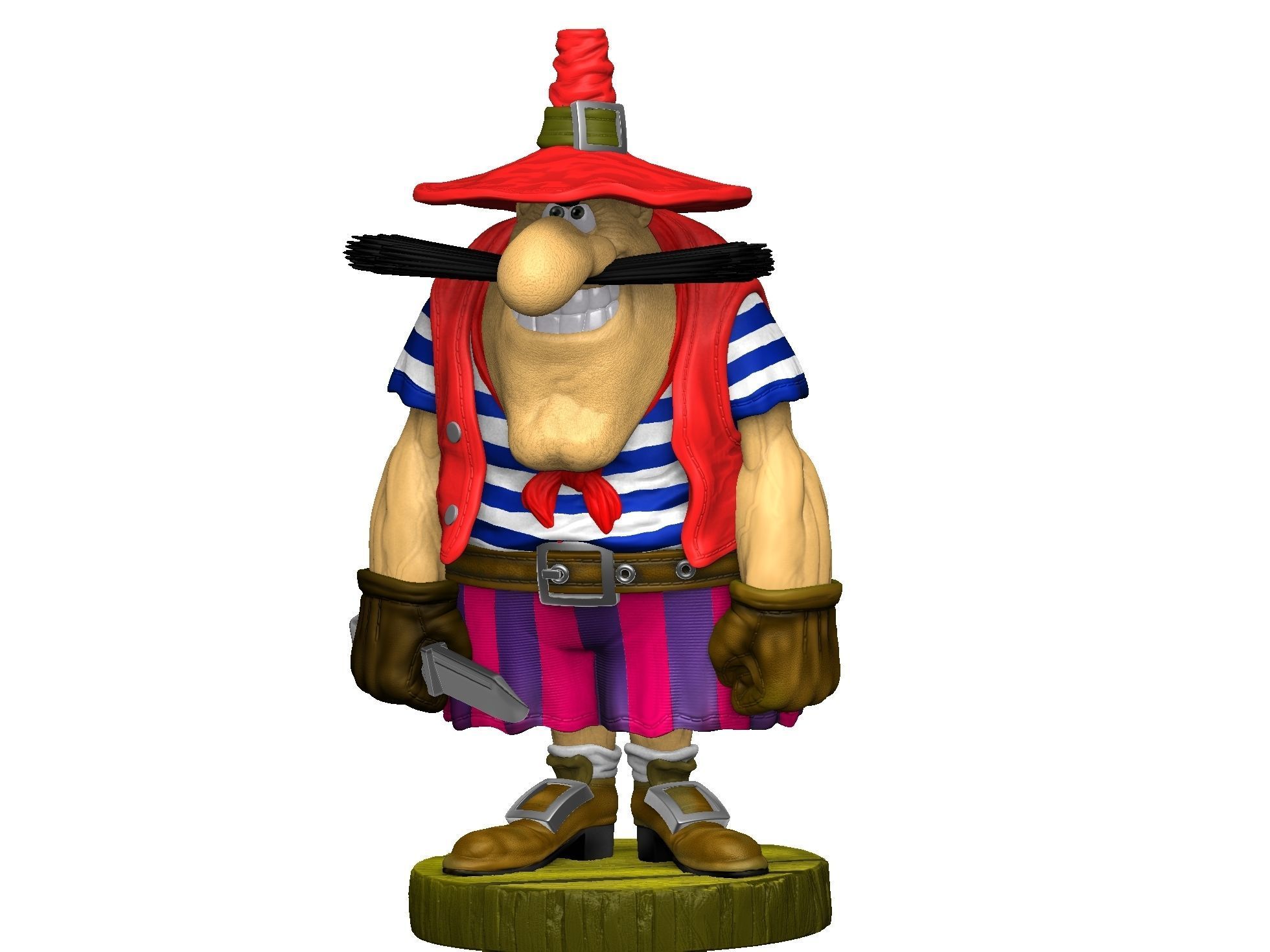 Black Dog for 3D printing 2nd version of STL 3D print model_25