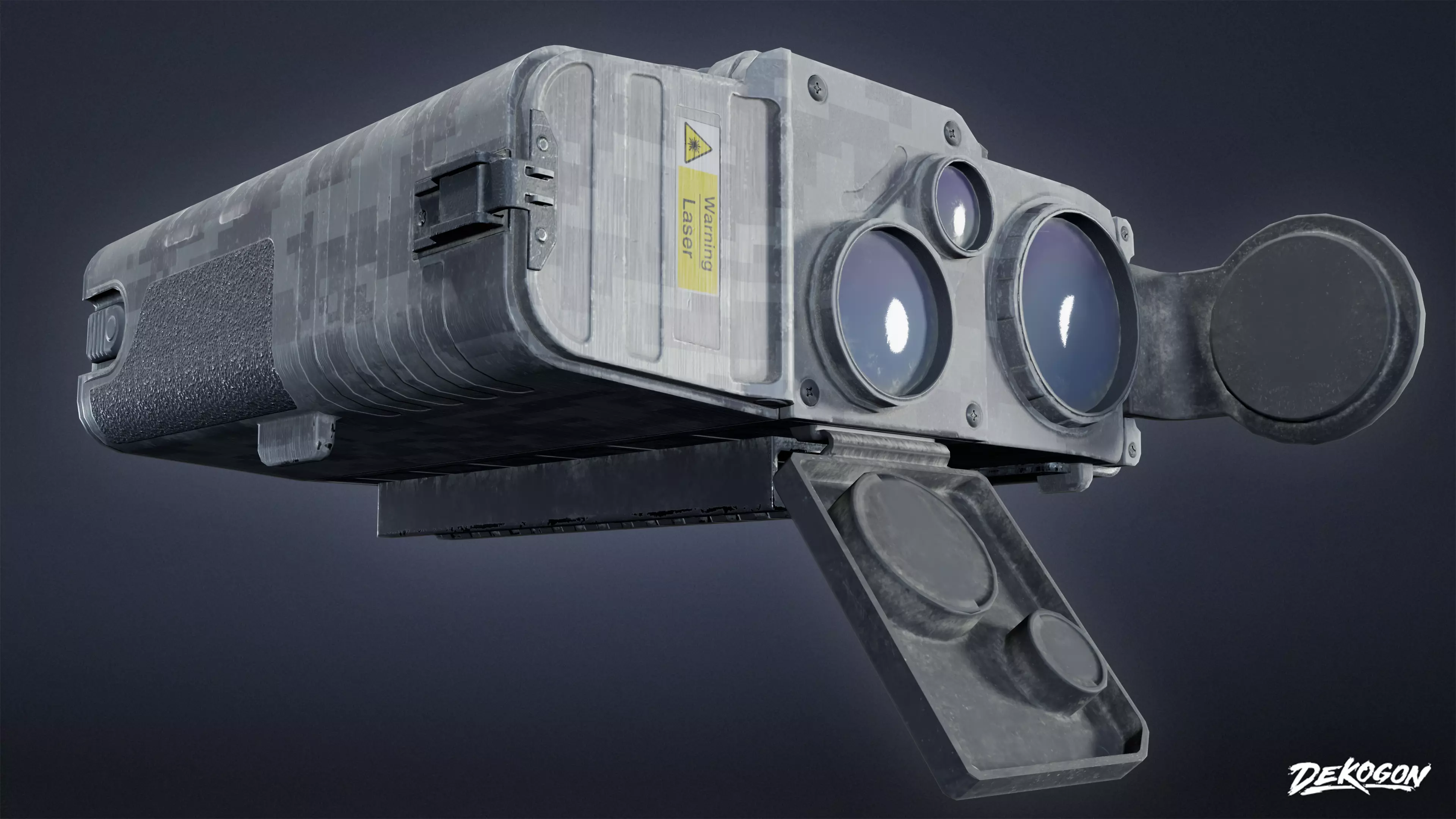 MILITARY - Target Designator 01 - LOW POLY Low-poly 3D model