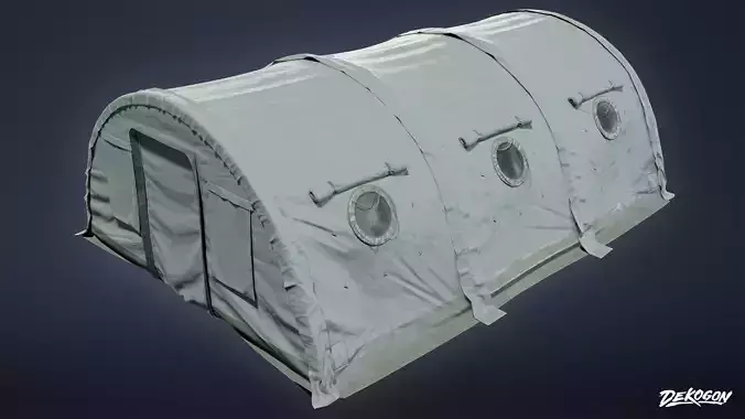 MILITARY - Tent 05 - LOW POLY