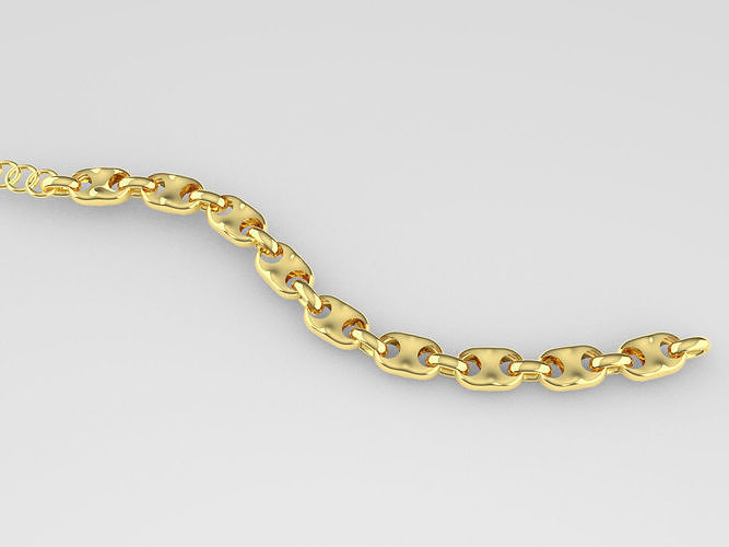Gold chain  3D print model