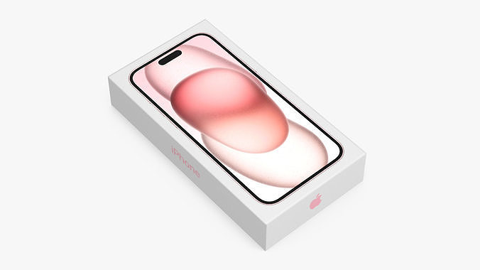 Apple iPhone 15 Pink Retail Box