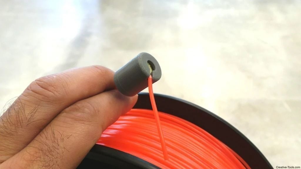 Filament Filter and Lubricator 3D print model_4