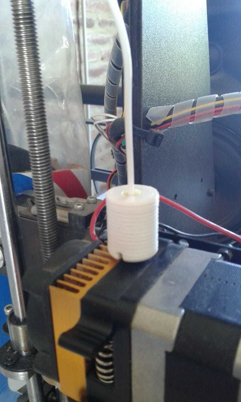 Filament Filter and Lubricator 3D print model_22