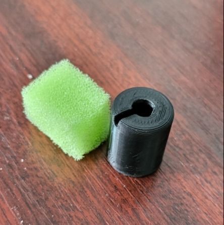 Filament Filter and Lubricator 3D print model_11