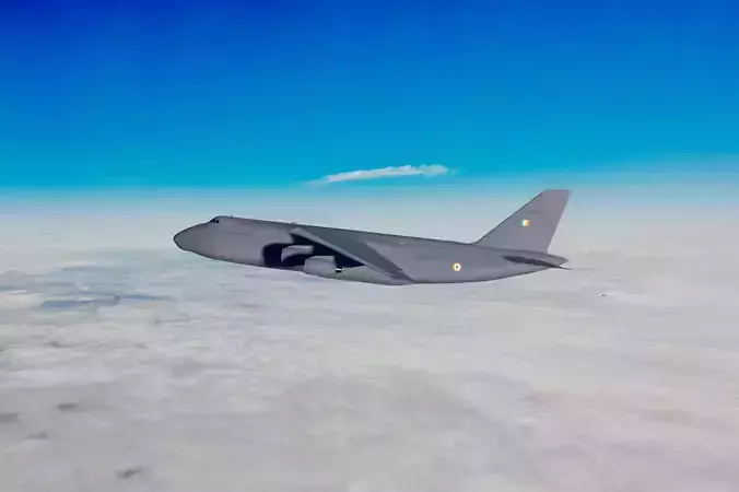 Antonov An124 Model in IAF Colors