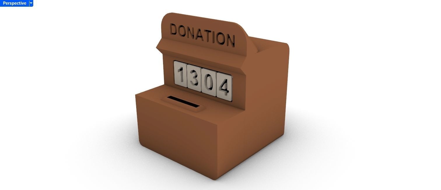 Donation Machine Piggy Bank from The Binding of Isaac 3D print model_2