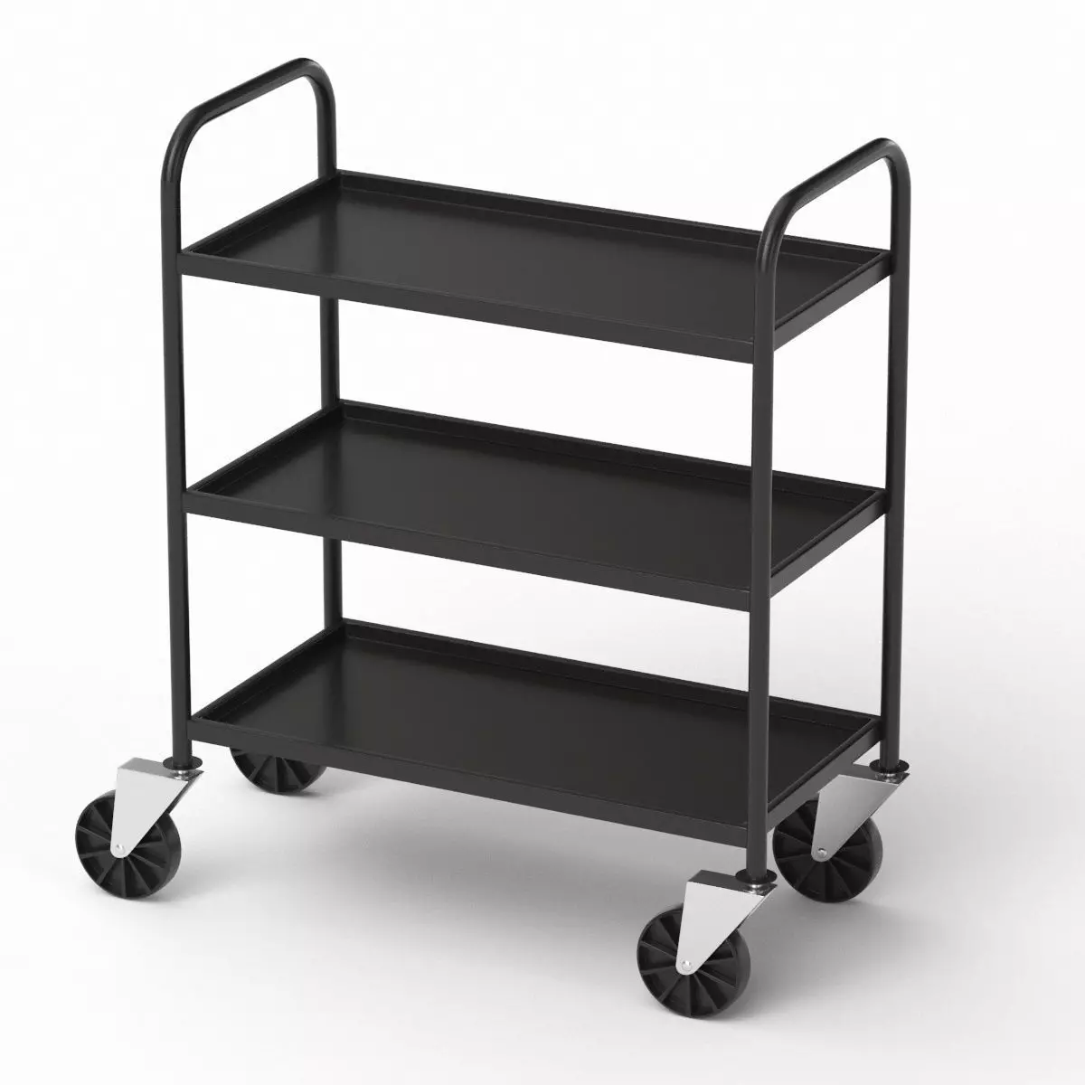 Service Trolley 3D model_0