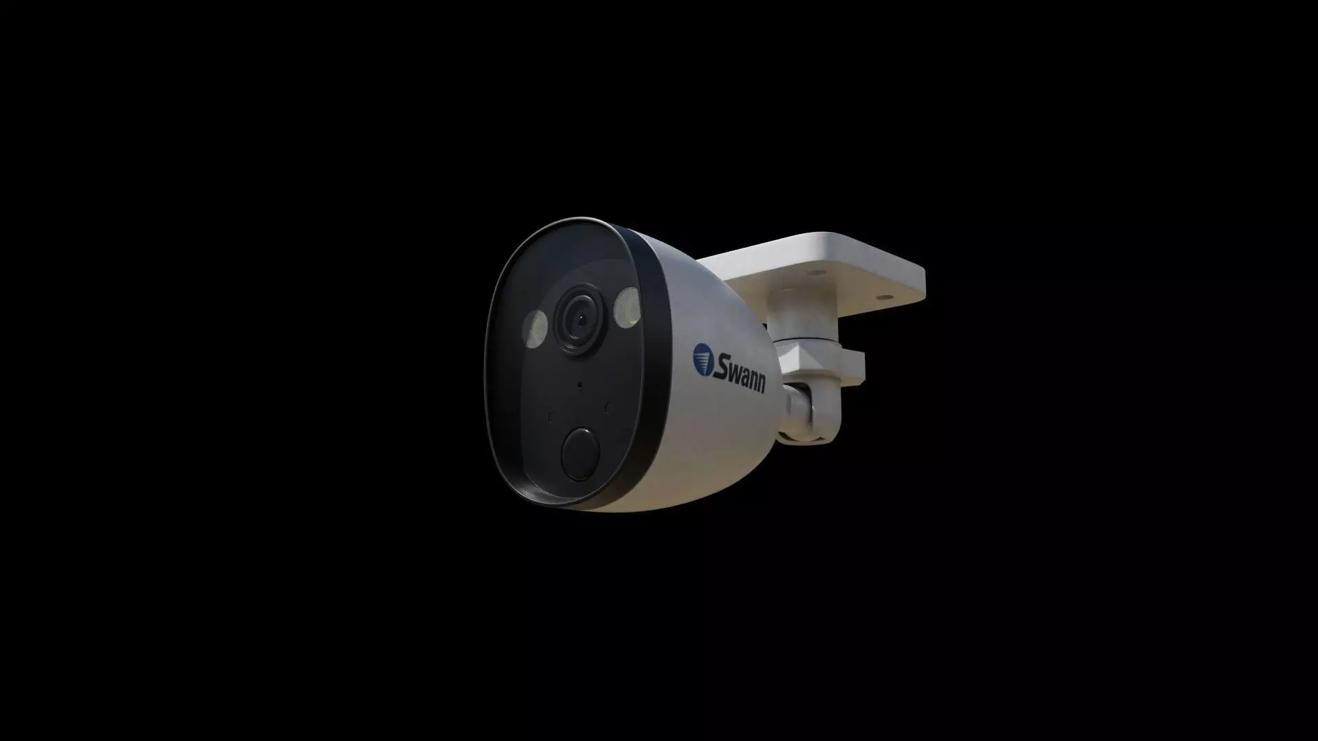 CCTV Camera  Free low-poly 3D model_0