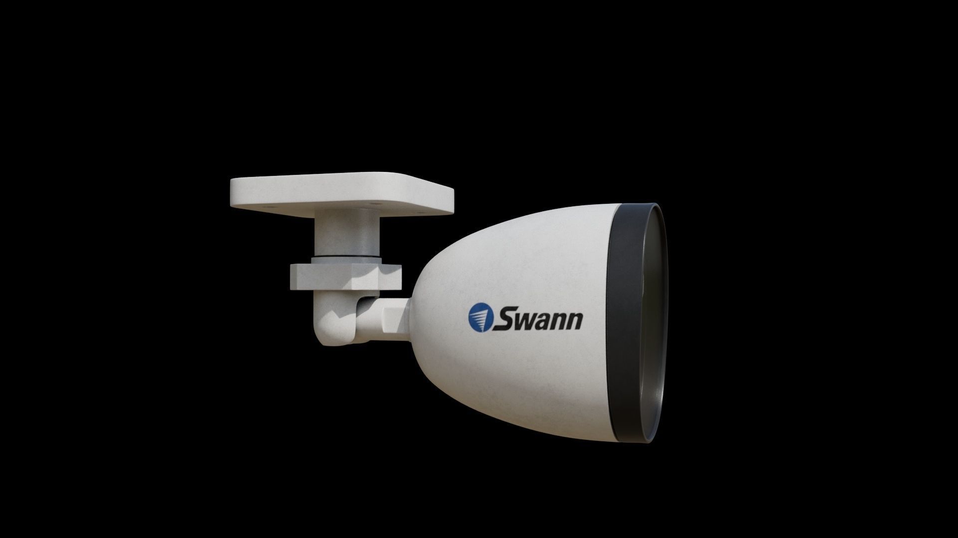 CCTV Camera  Free low-poly 3D model_2